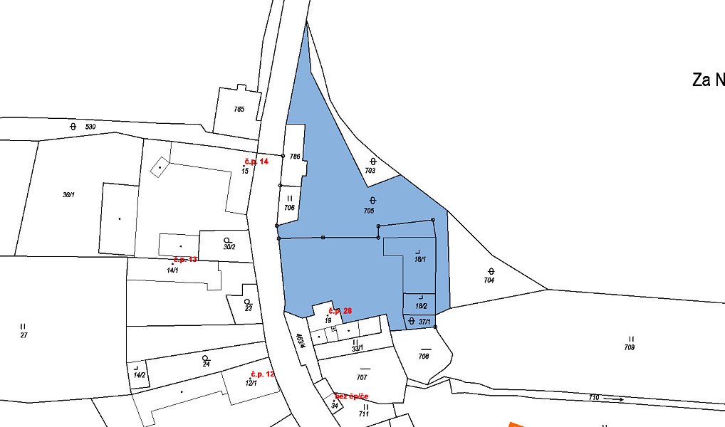 Prodej stavebního pozemku 442 m², Libčeves – náhled fotky 2
