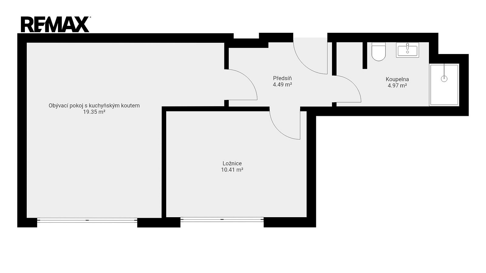 Prodej bytu 2+kk 41 m² – fotografie 4