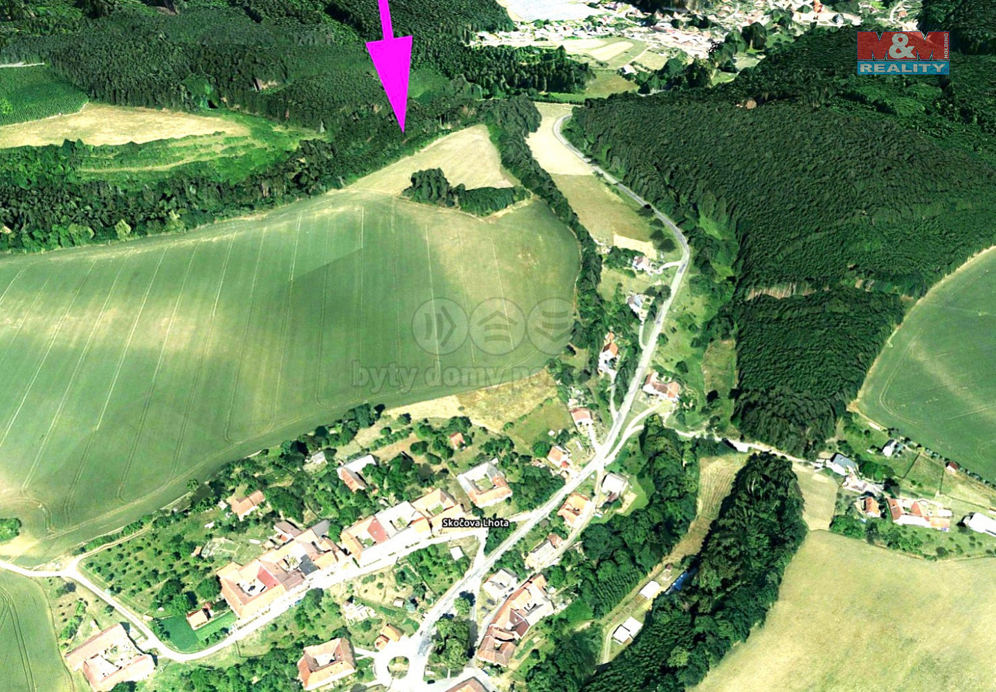 Prodej lesa 2 625 m²