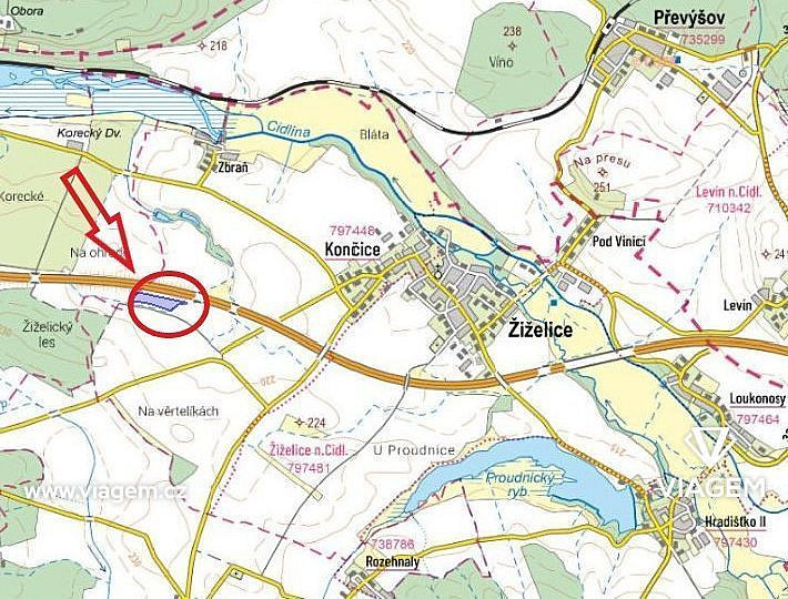 Prodej pole 1 526 m² – fotografie 3