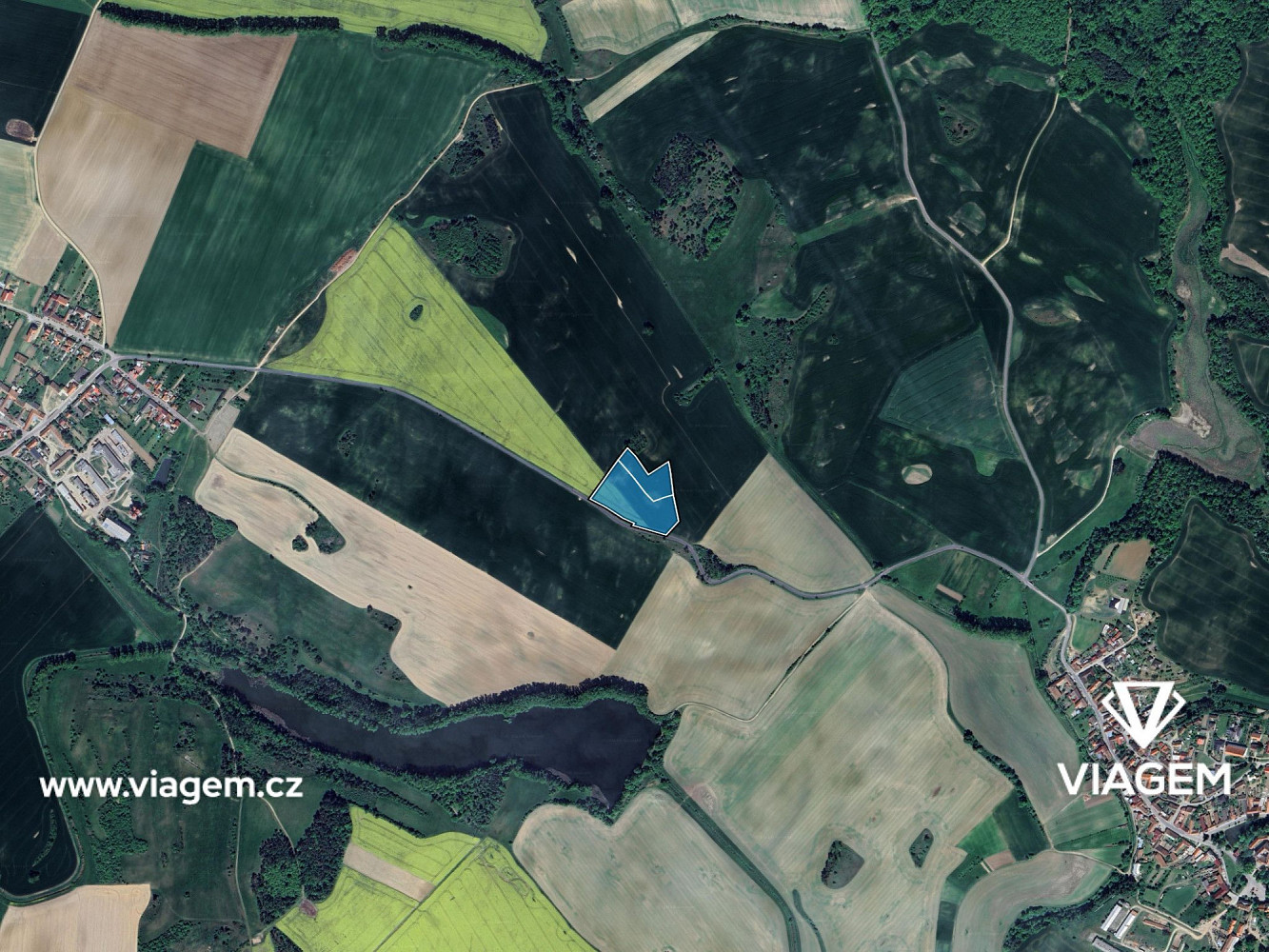Prodej pole 2 080 m² – fotografie 3