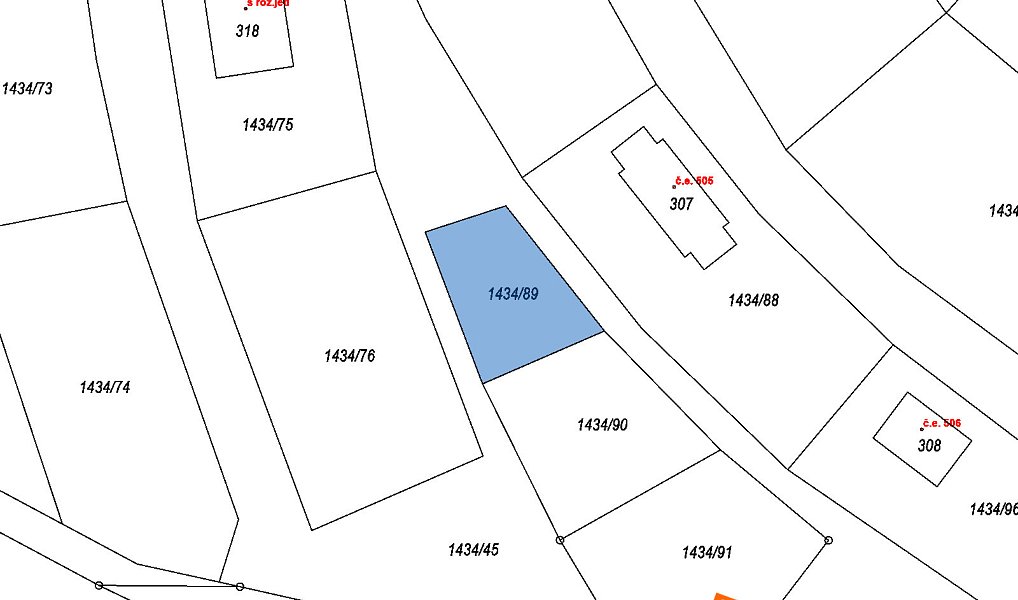 Prodej stavebního pozemku 314 m², Václavov u Bruntálu – náhled fotky 2