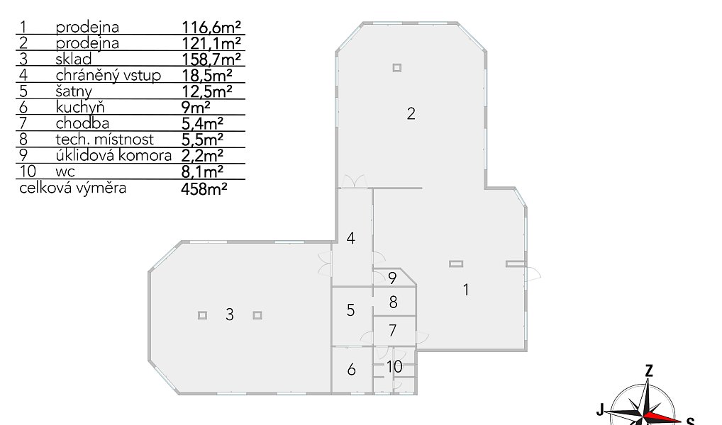Pronájem obchodních prostor 299 m², Jičín – náhled fotky 29