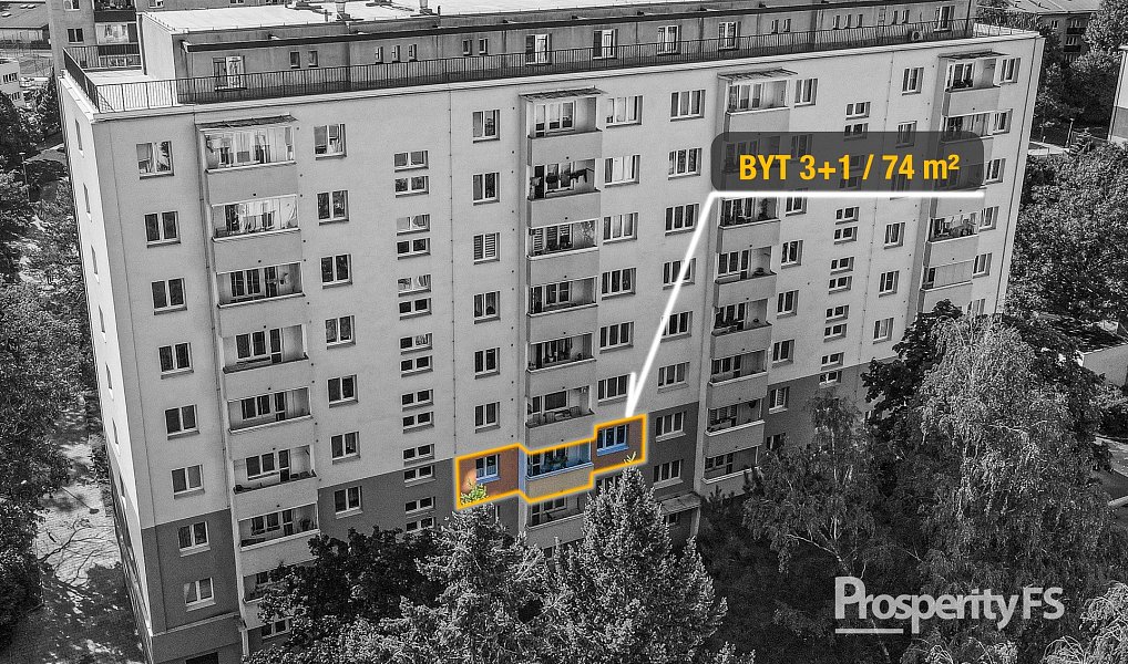 Prodej bytu 3+1 74 m², Přerov – náhled fotky 4