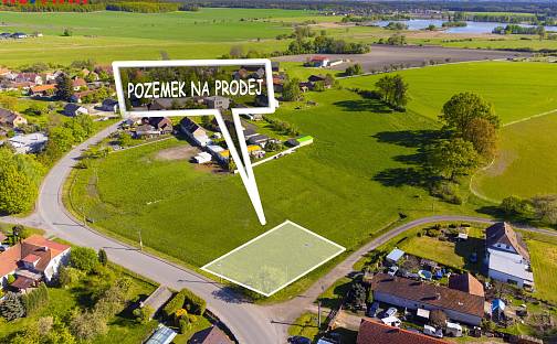 Prodej stavebního pozemku 859 m², Přepychy, okres Pardubice