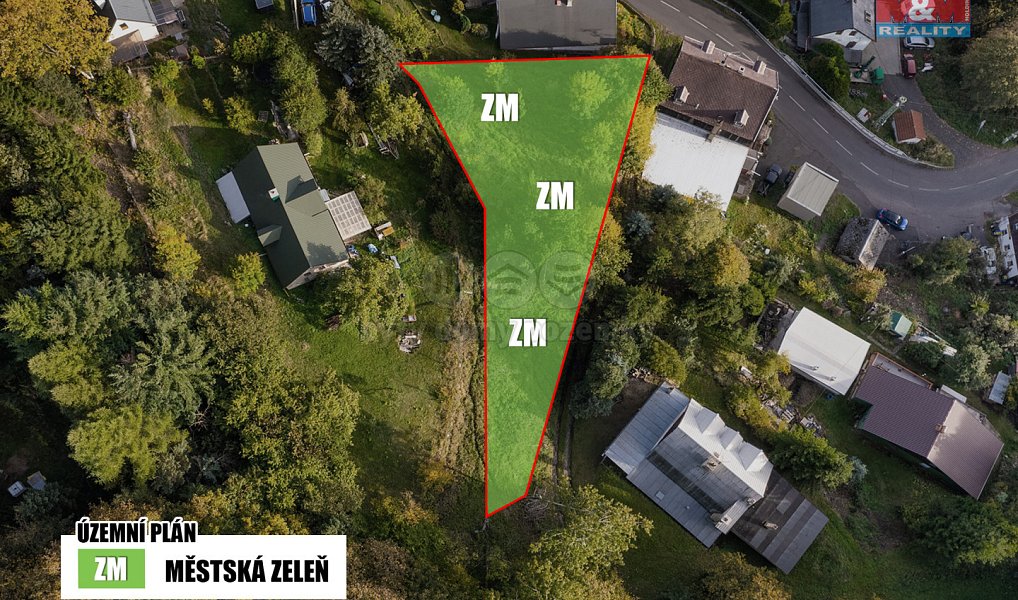Prodej zahrady 806 m², Krupka – náhled fotky 7