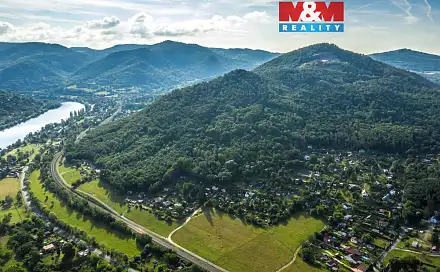 Prodej zahrady 909 m², Ústí nad Labem - Církvice