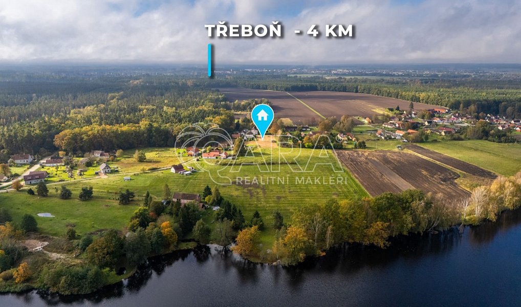 Prodej stavebního pozemku 4 758 m², Třeboň – náhled fotky 3