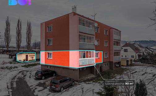 Prodej bytu 3+1 83 m², Vendryně, okres Frýdek-Místek