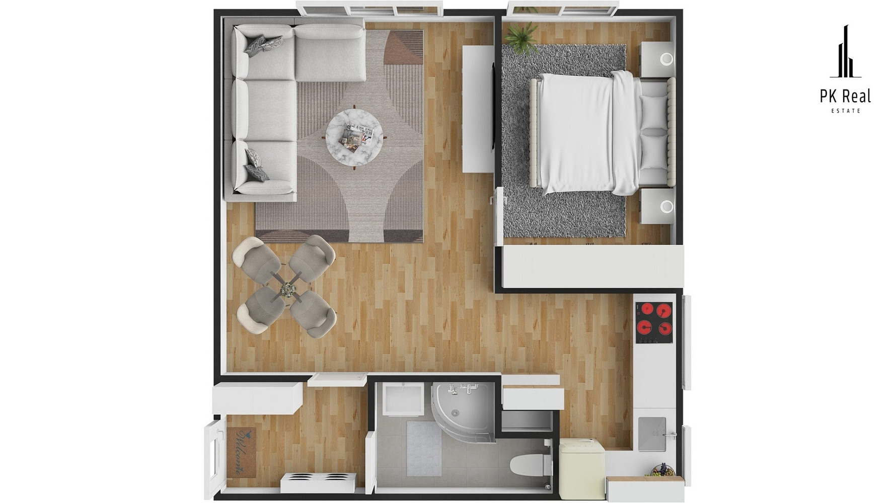 Prodej bytu 2+kk 47 m² – fotografie 3