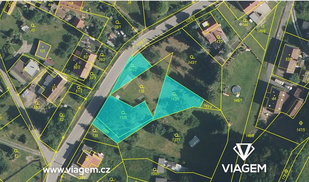 Prodej zahrady 824 m², Višňová – náhled fotky 4