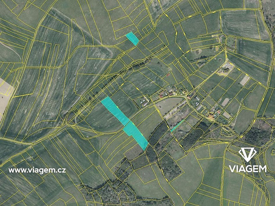 Prodej pole 2 162 m²