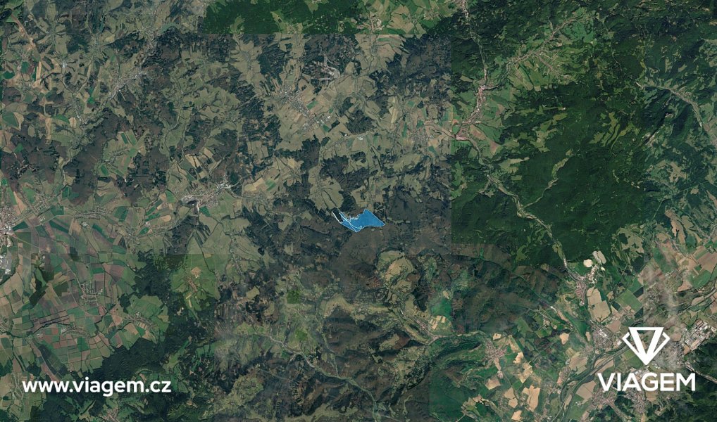 Prodej lesa 16 916 m², Šanov – náhled fotky 3