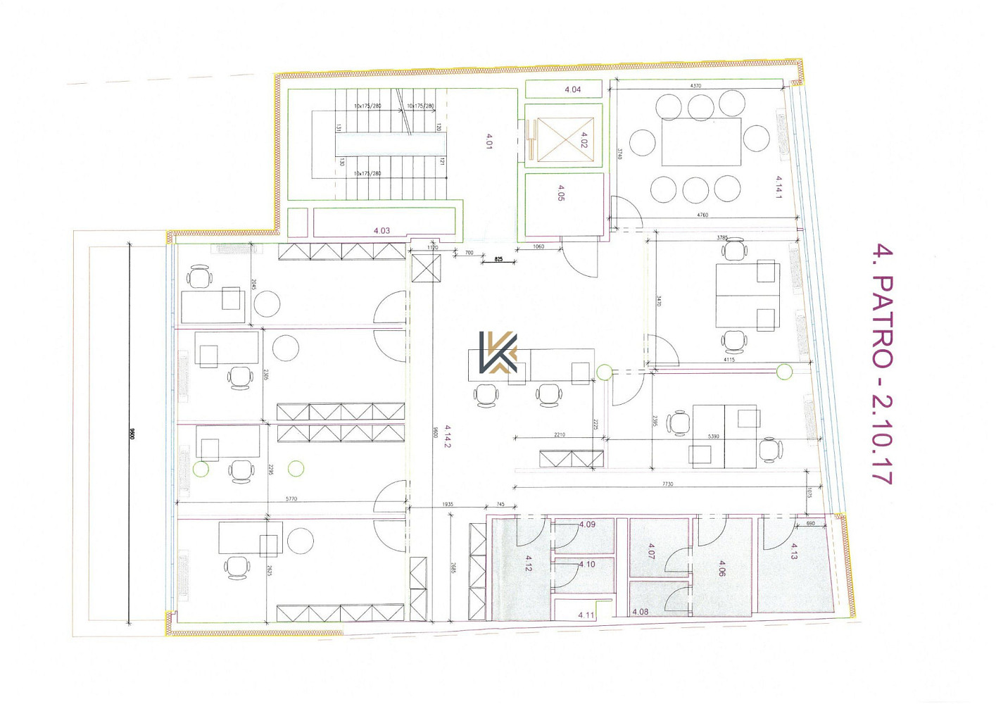 Pronájem kanceláře 177 m² – fotografie 4