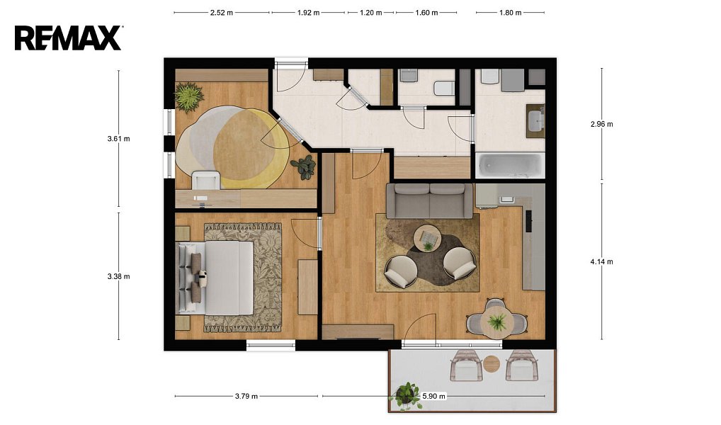 Prodej bytu 3+kk 76 m², Lysá nad Labem – náhled fotky 5