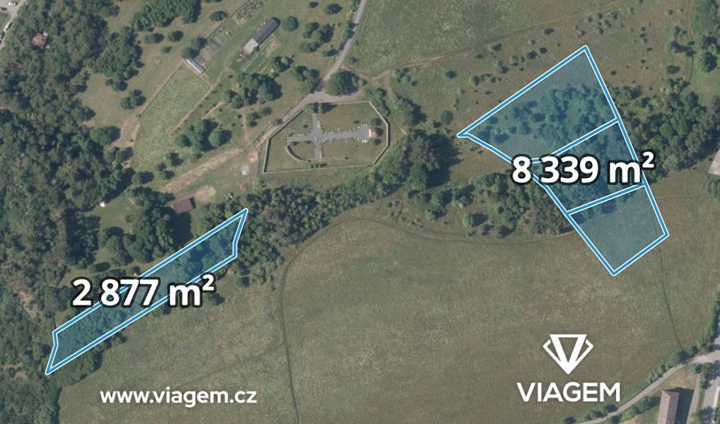 Prodej pozemku, 2804 m², Rakovník, Roztoky