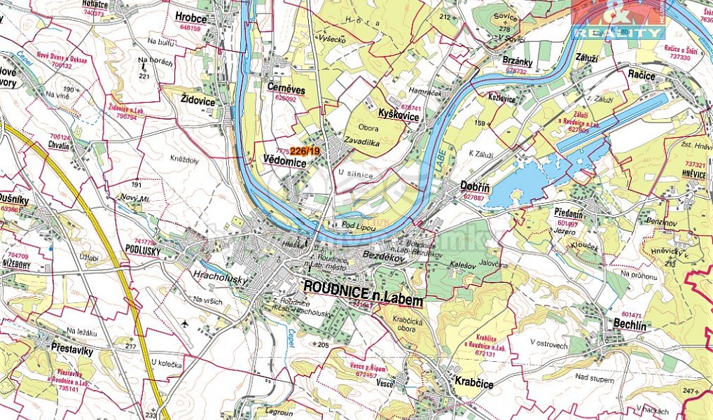 Prodej louky 14 460 m², Vědomice – náhled fotky 6