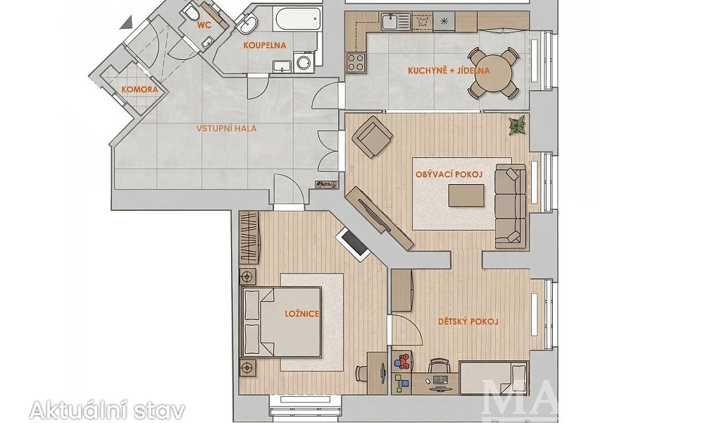 Prodej bytu 3+1 108 m², Praha – náhled fotky 6