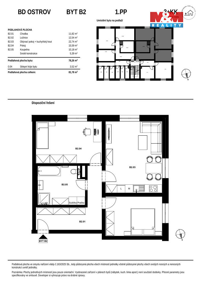 Prodej bytu 3+kk 82 m² – fotografie 5