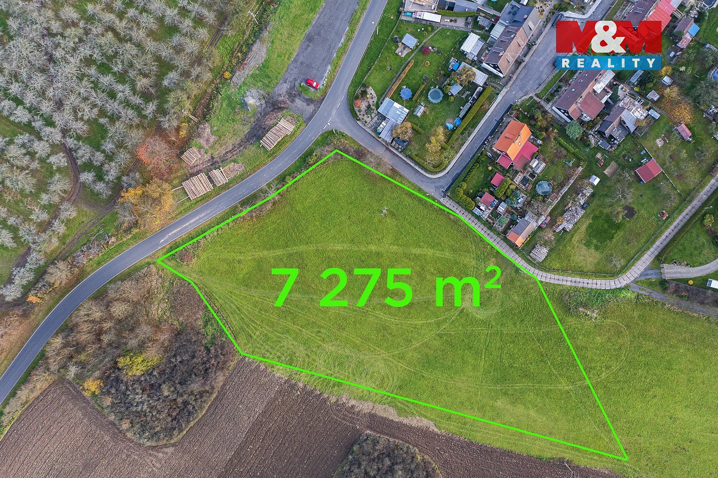 Prodej stavebního pozemku 7 275 m² — photo 2