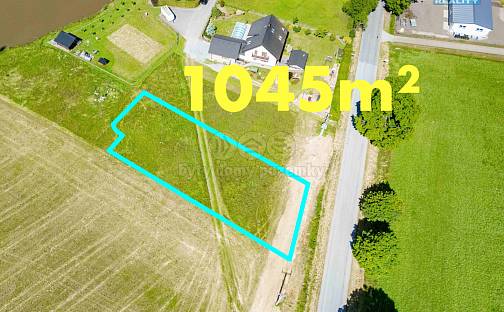 Prodej stavebního pozemku 1 045 m², Záborná, okres Jihlava