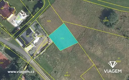 Prodej stavebního pozemku 249 m², Proseč, okres Chrudim