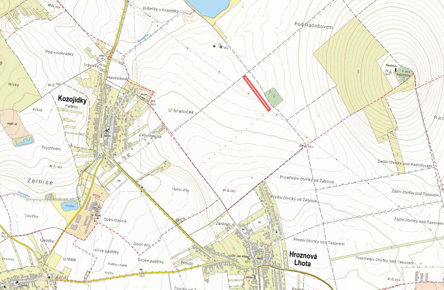 Prodej pole 5 963 m² – fotografie 2
