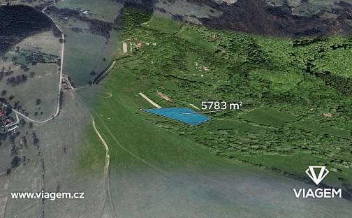 Prodej pole 481 m², Žítková, okres Uherské Hradiště