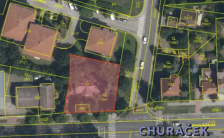 Prodej stavebního pozemku 977 m², Mladoboleslavská, Praha 9 - Kbely