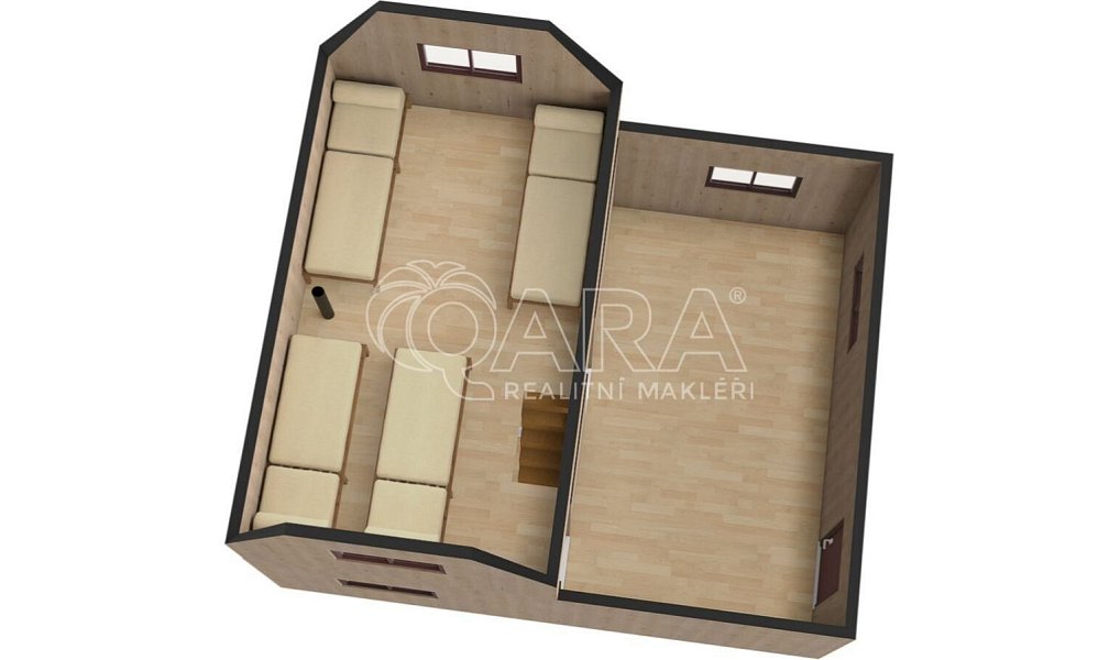 Prodej chaty/chalupy 44 m² s pozemkem 33 m², Krňany – náhled fotky 17