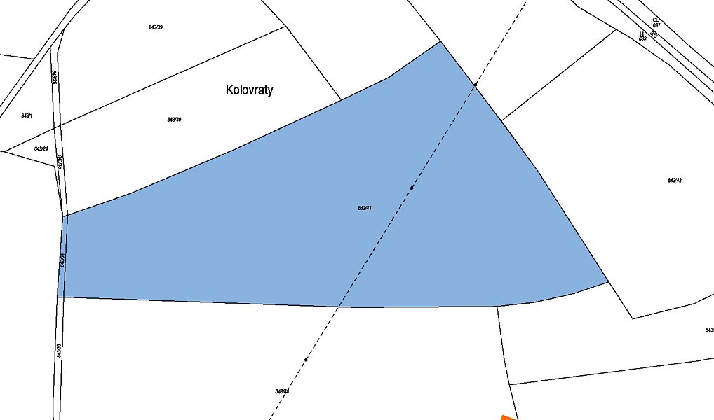 Prodej pole 4 149 m², Praha – náhled fotky 2
