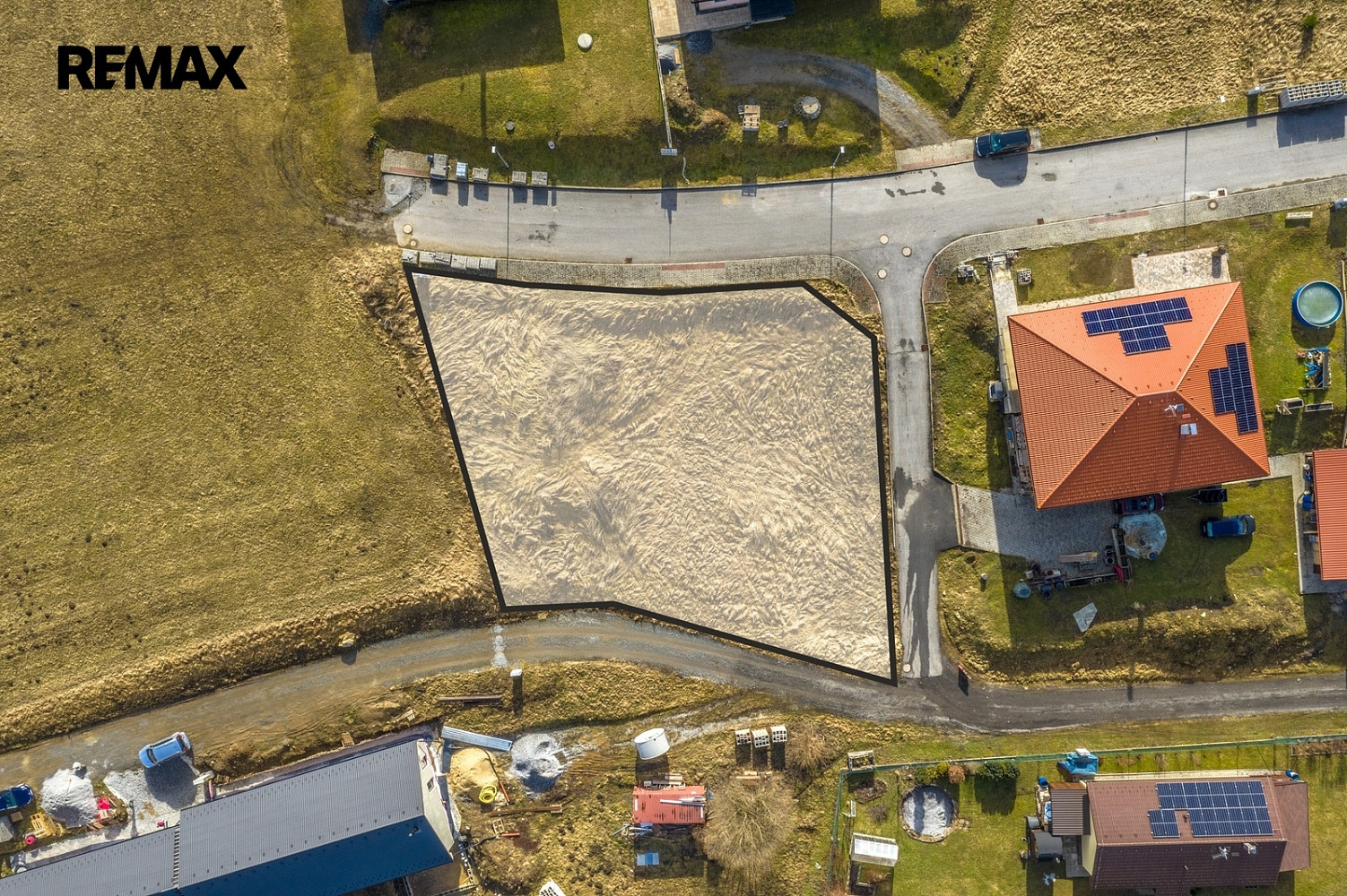 Prodej stavebního pozemku 988 m²