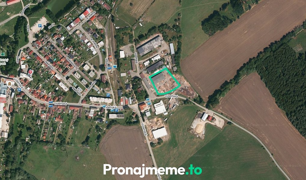 Pronájem komerčního pozemku 2 700 m², Nová Bystřice – fotka 1 z 20