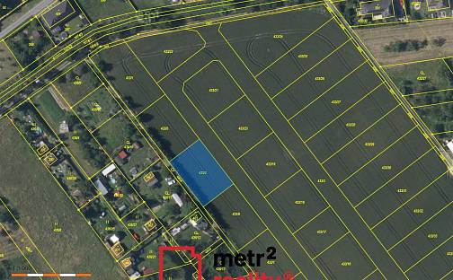 Prodej stavebního pozemku 831 m², Štarnov, okres Olomouc