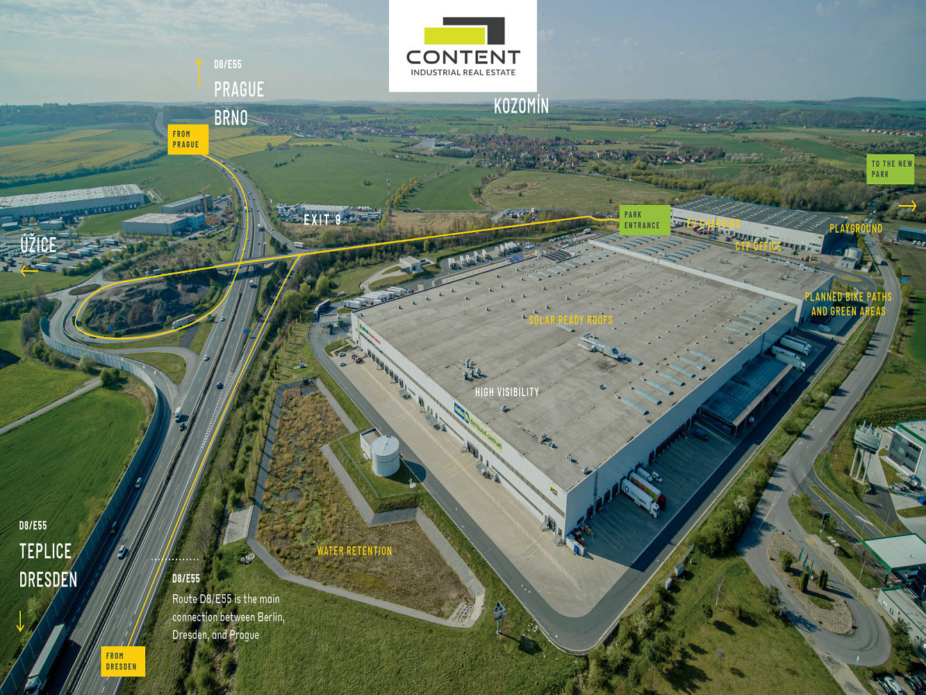 Pronájem skladovacích prostor 15 715 m² – pohled 3