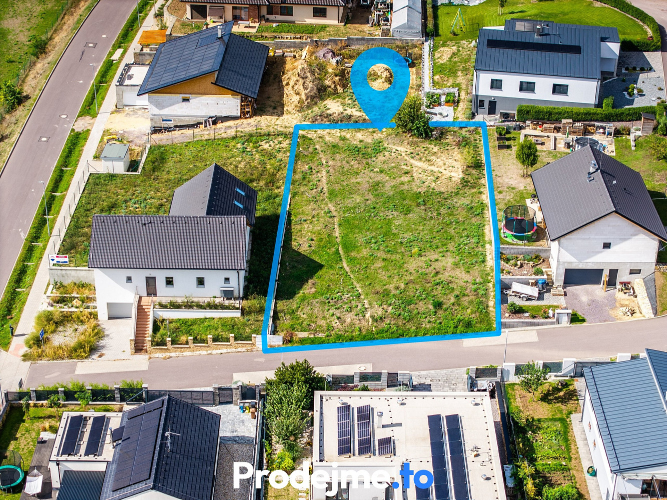 Prodej stavebního pozemku 867 m²