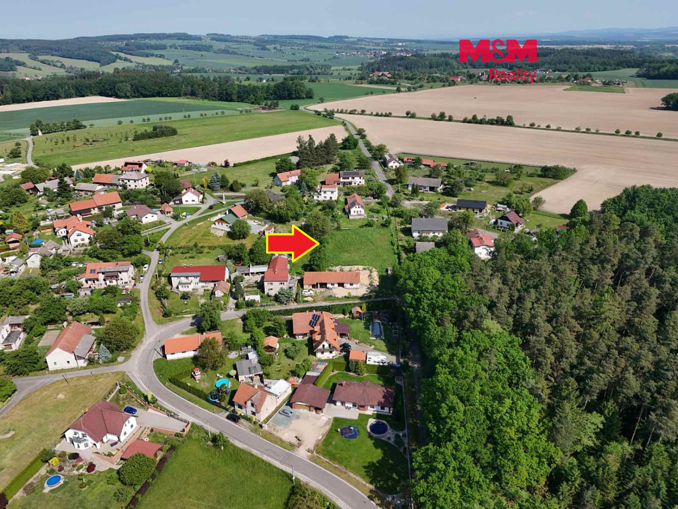 Prodej stavebního pozemku 1 540 m²