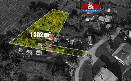 Prodej stavebního pozemku 1 302 m², Malšovice, okres Děčín
