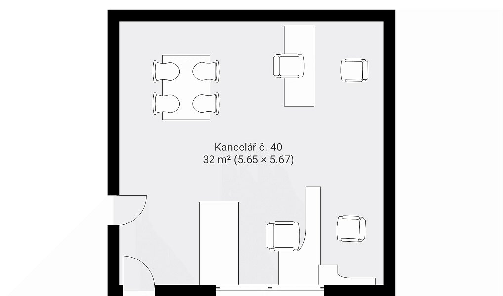 Pronájem kanceláře 32 m², Uherské Hradiště – náhled fotky 5