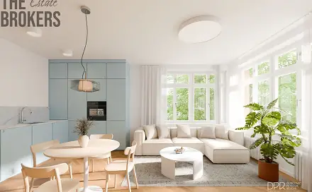 Prodej bytu 3+kk 86 m², Pomezní, Praha 8 - Libeň