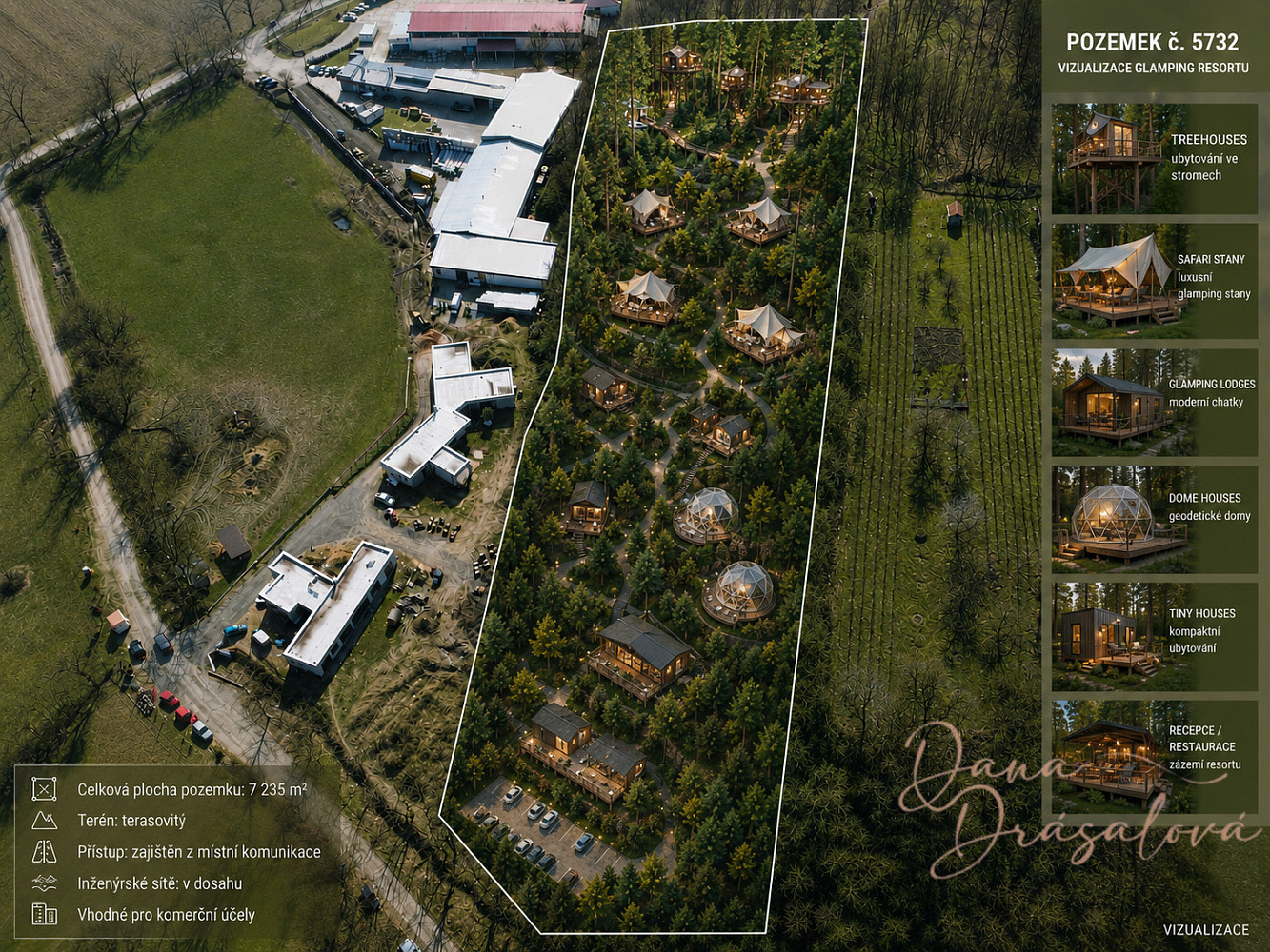 Prodej komerčního pozemku 7 238 m² – fotografie 4