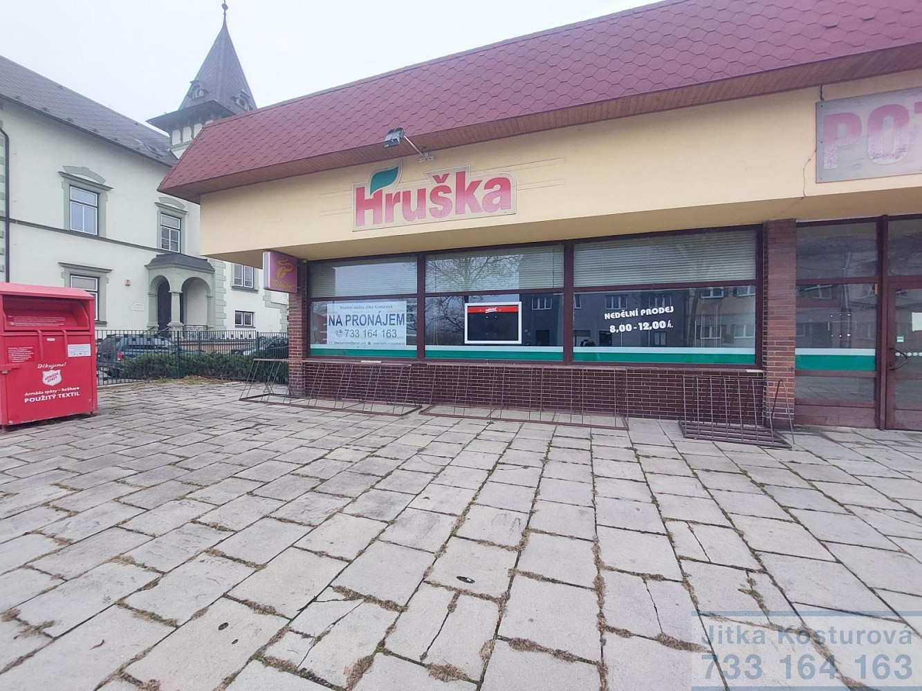 Pronájem obchodních prostor 630 m²
