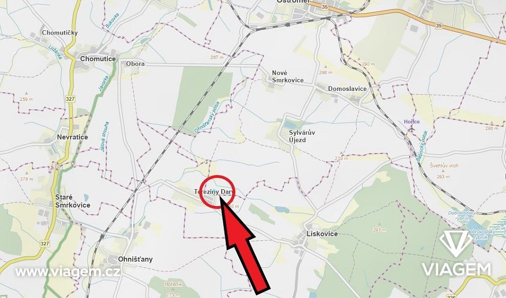 Prodej pole 264 m², Ostroměř – náhled fotky 2
