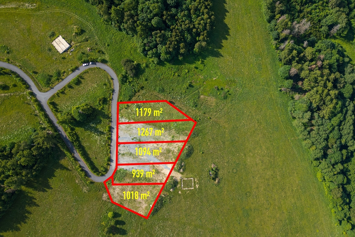 Prodej komerčního pozemku 5 497 m² – fotografie 2
