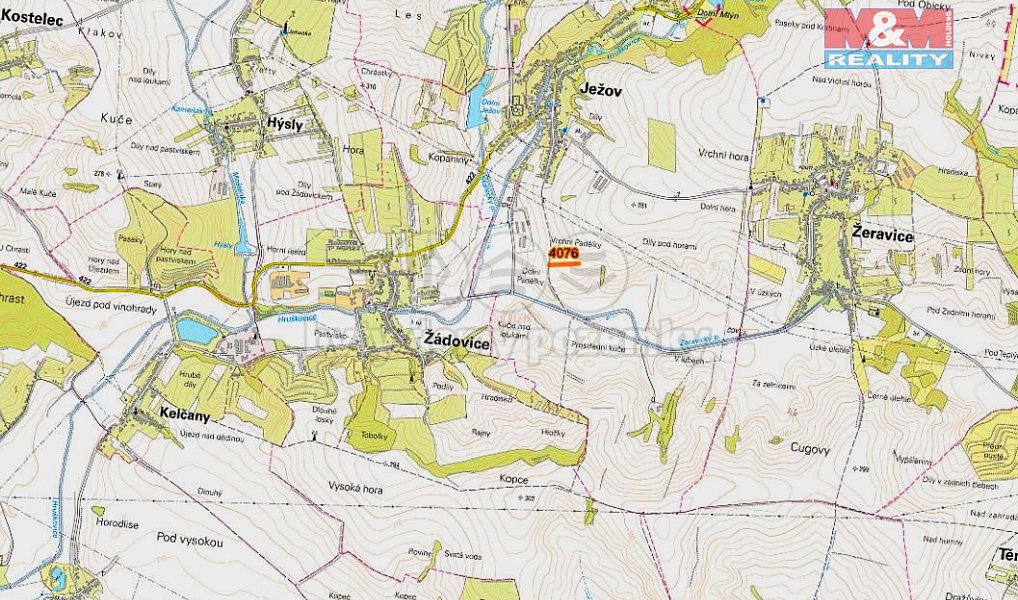 Prodej pole 819 m², Ježov – náhled fotky 5