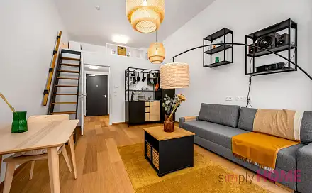 Pronájem bytu 1+kk 37 m², V háji, Praha 7 - Holešovice