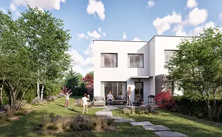 Prodej domu 108 m² s pozemkem 135 m², Kněževes, okres Praha-západ