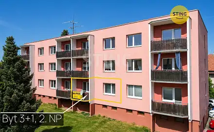 Prodej bytu 3+1 73 m², Sídliště, Nivnice, okres Uherské Hradiště