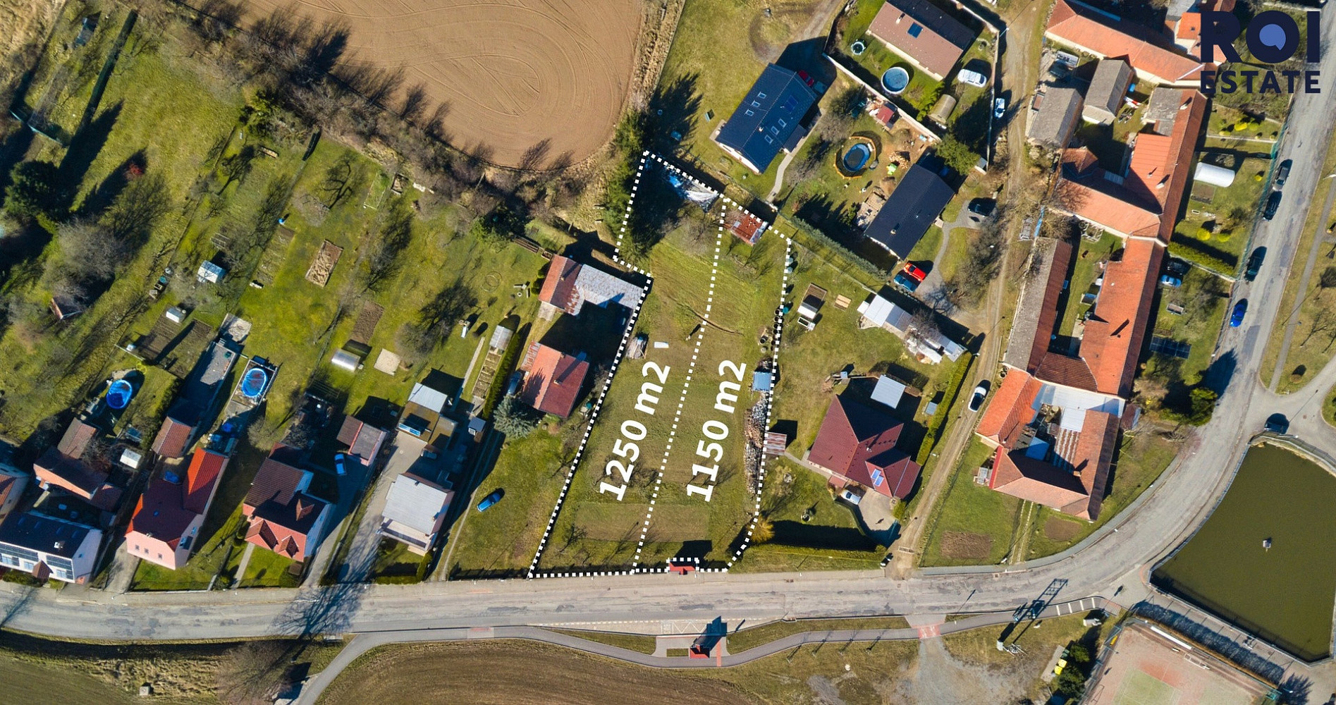 Prodej stavebního pozemku 1 250 m²