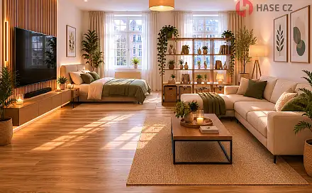 Pronájem bytu 1+1 50 m², Masarykovo náměstí, Jilemnice, okres Semily